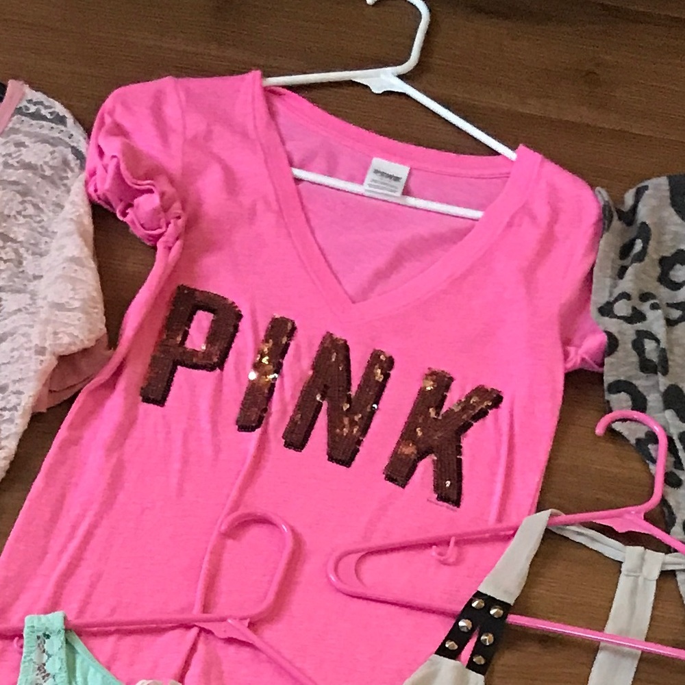 Pink shirt